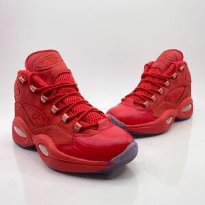 Reebok Question Mid Teyana Taylor Women’s Size 9 Red Athletic Shoes BD4487